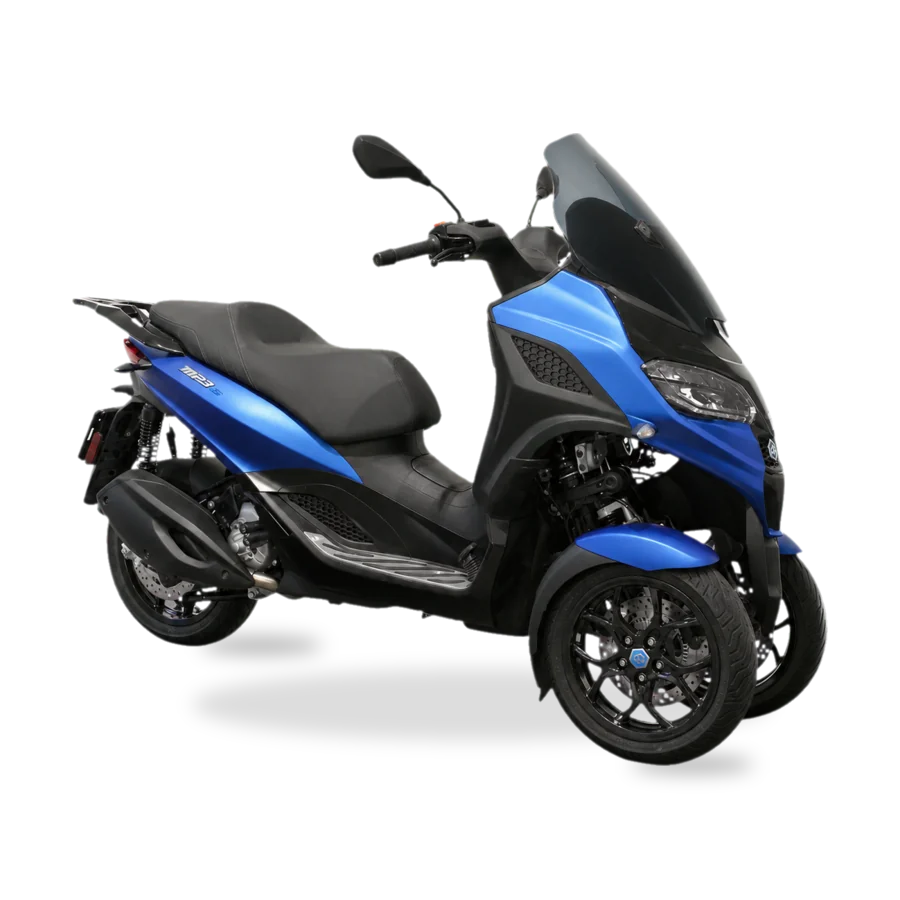Piaggio MP3 310 three-wheeled scooter side view