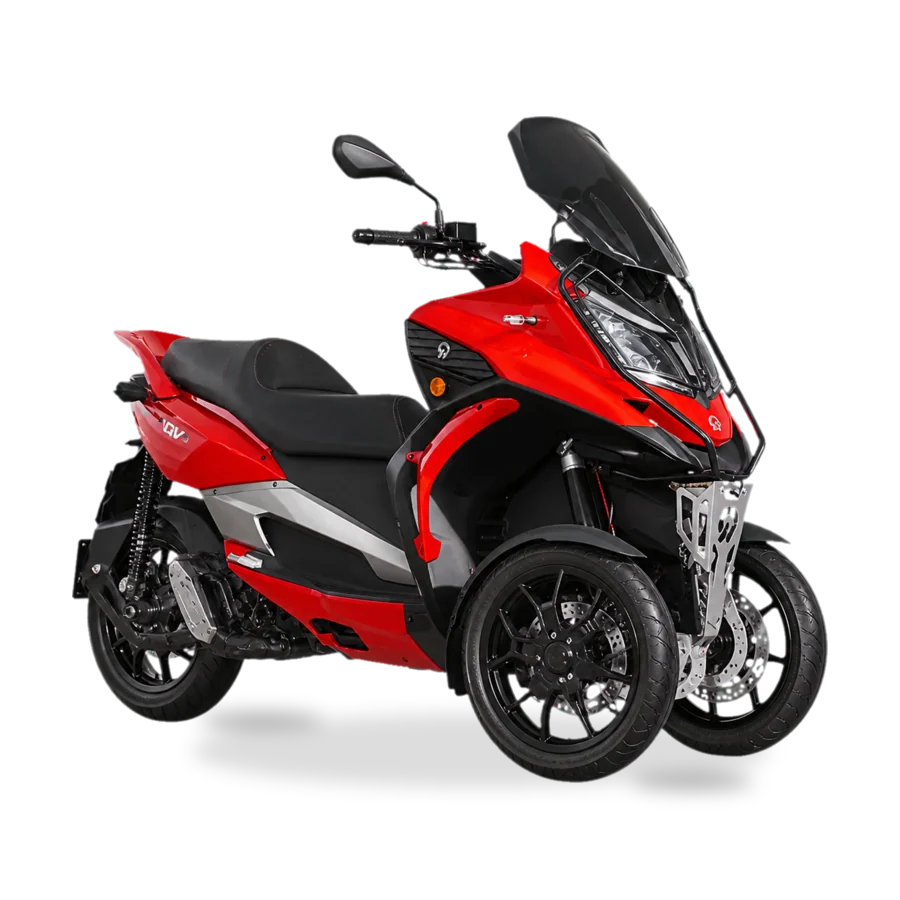 Qooder QV3 three-wheeler side profile