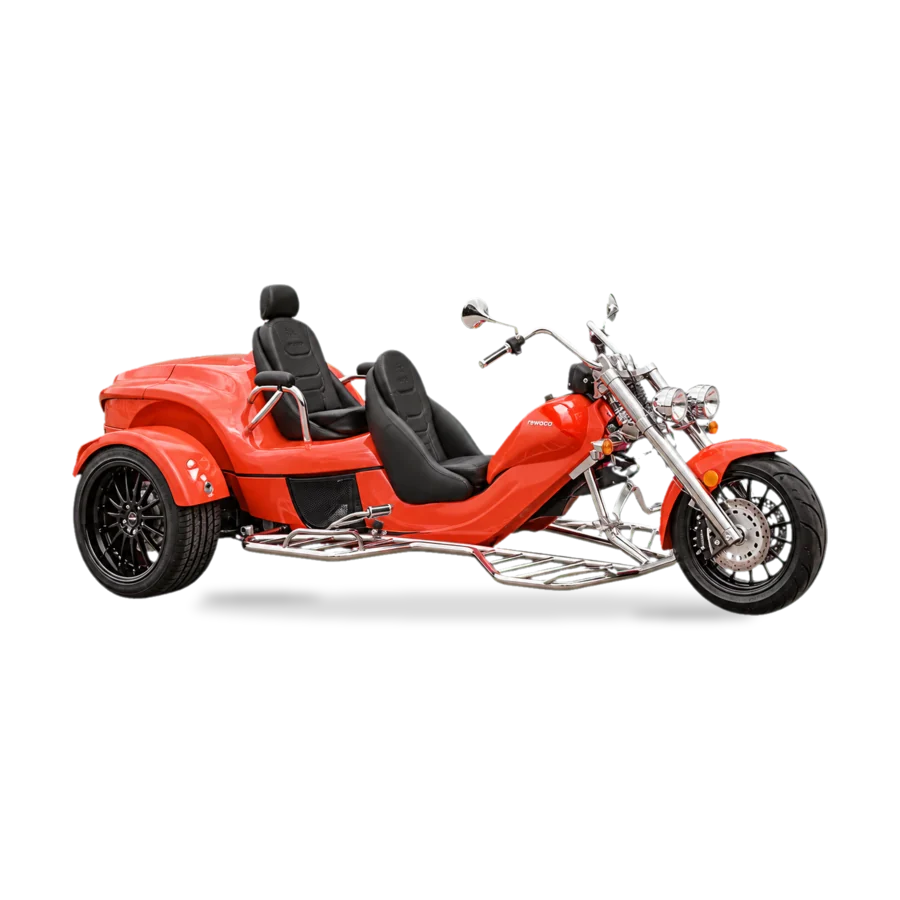 Rewaco RF1-LT-2 two-seat trike, side profile