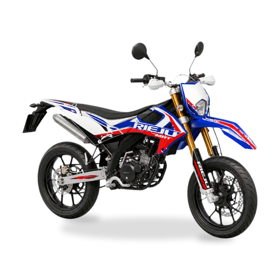 Rieju MRT 50 SM Trophy supermoto side view