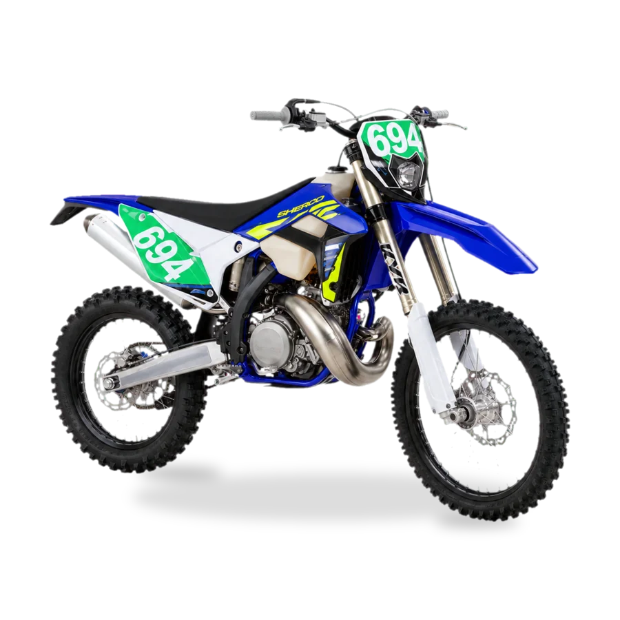 Sherco 250 SE enduro motorcycle, side profile