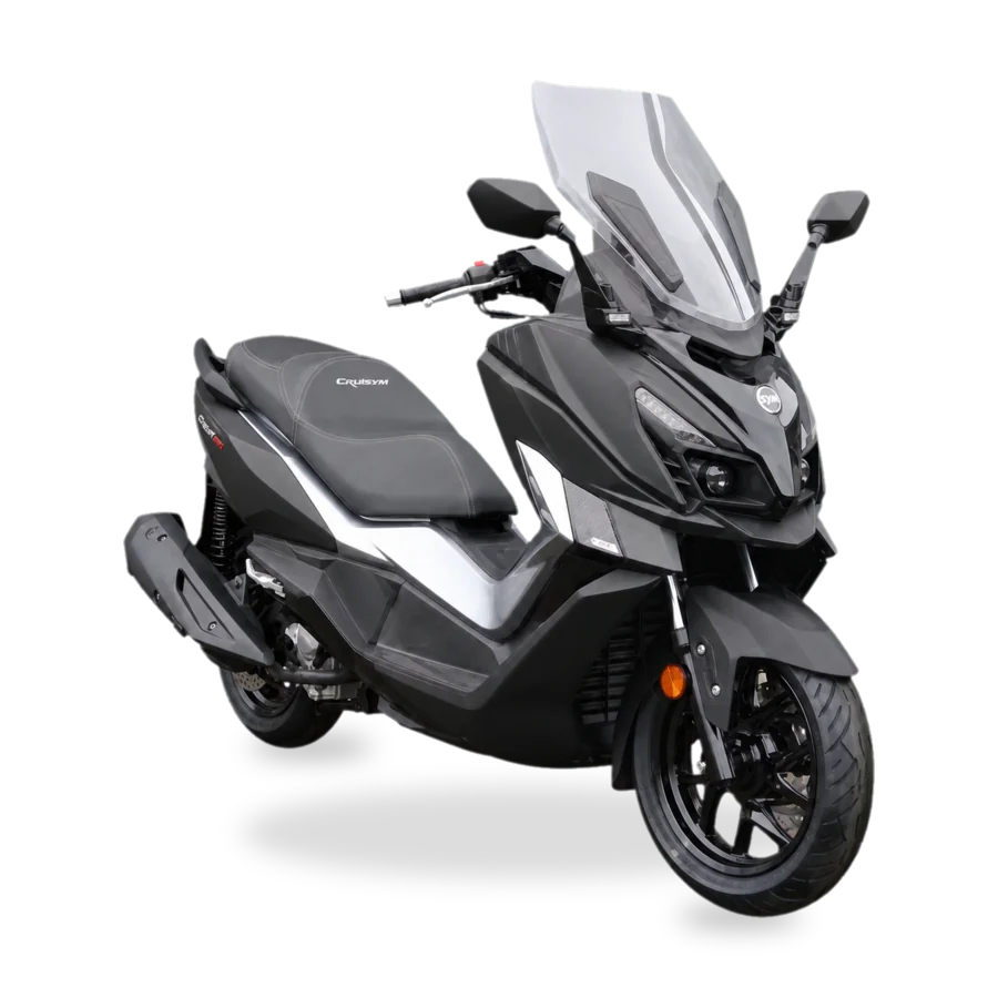 SYM Cruisym 300 maxi-scooter front view