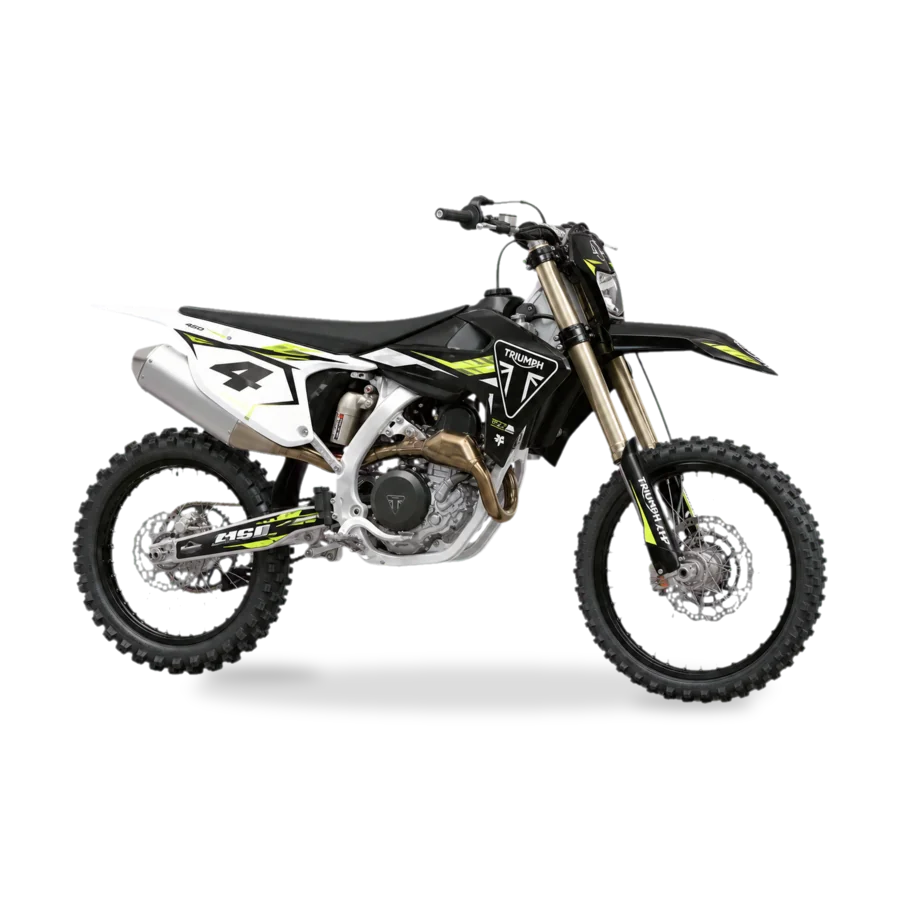 Triumph TF 450 RC motocross bike side view