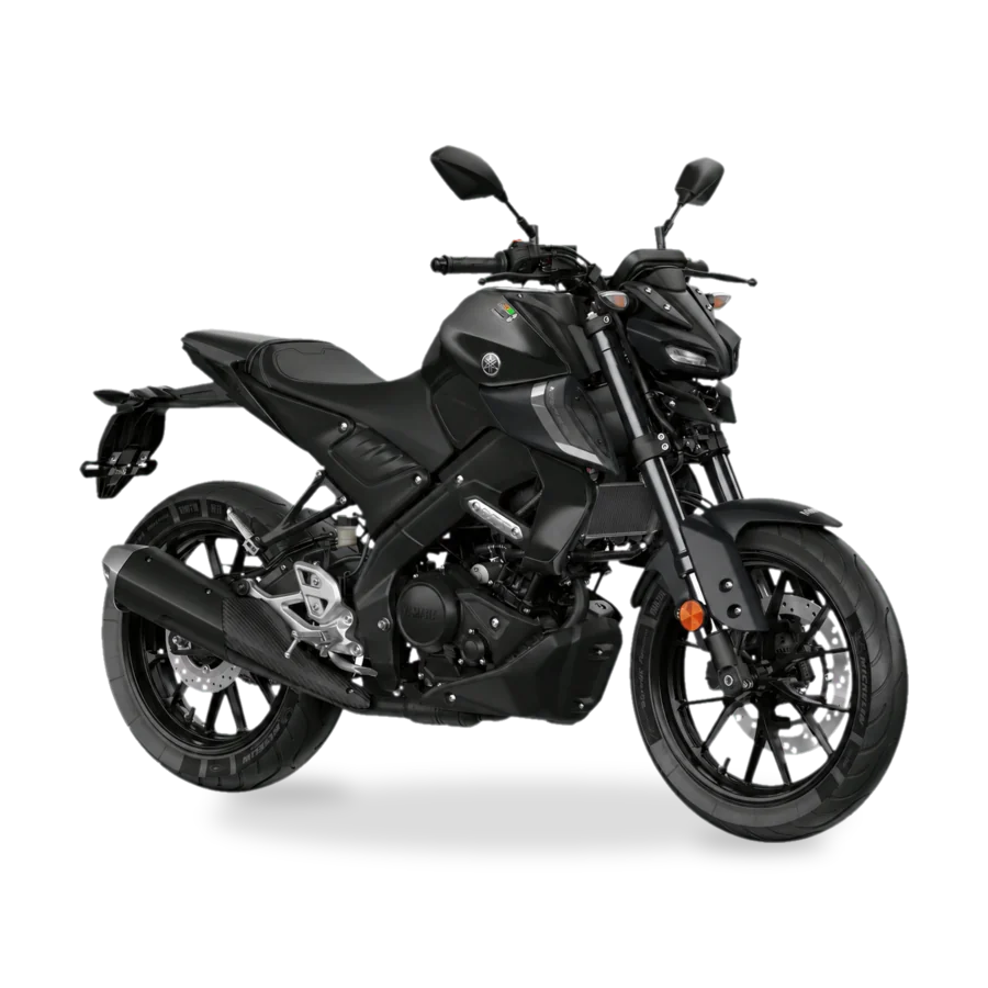 Yamaha MT-125 naked A1 entry-level side profile