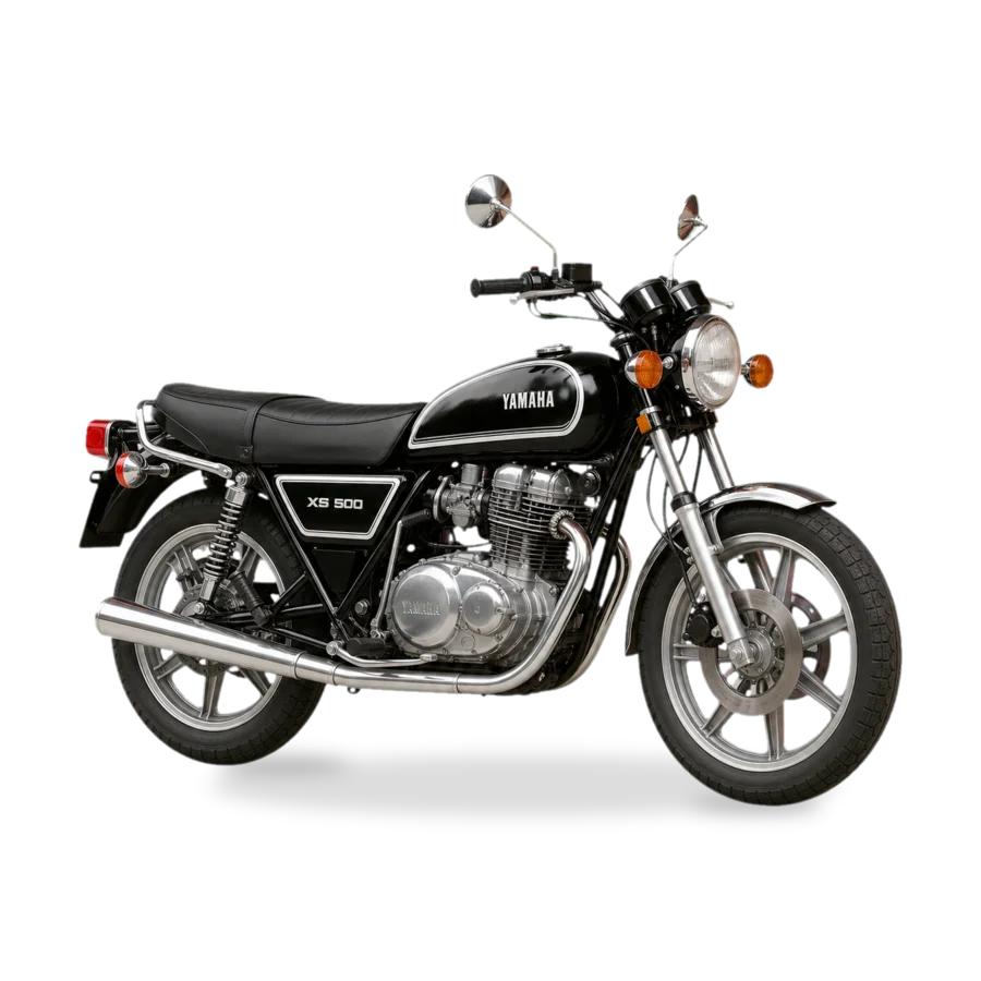 Yamaha XS 500 classic parallel-twin motorcycle