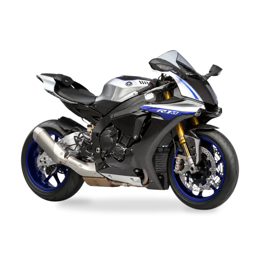 Yamaha YZF-R1M crossplane supersport motorcycle