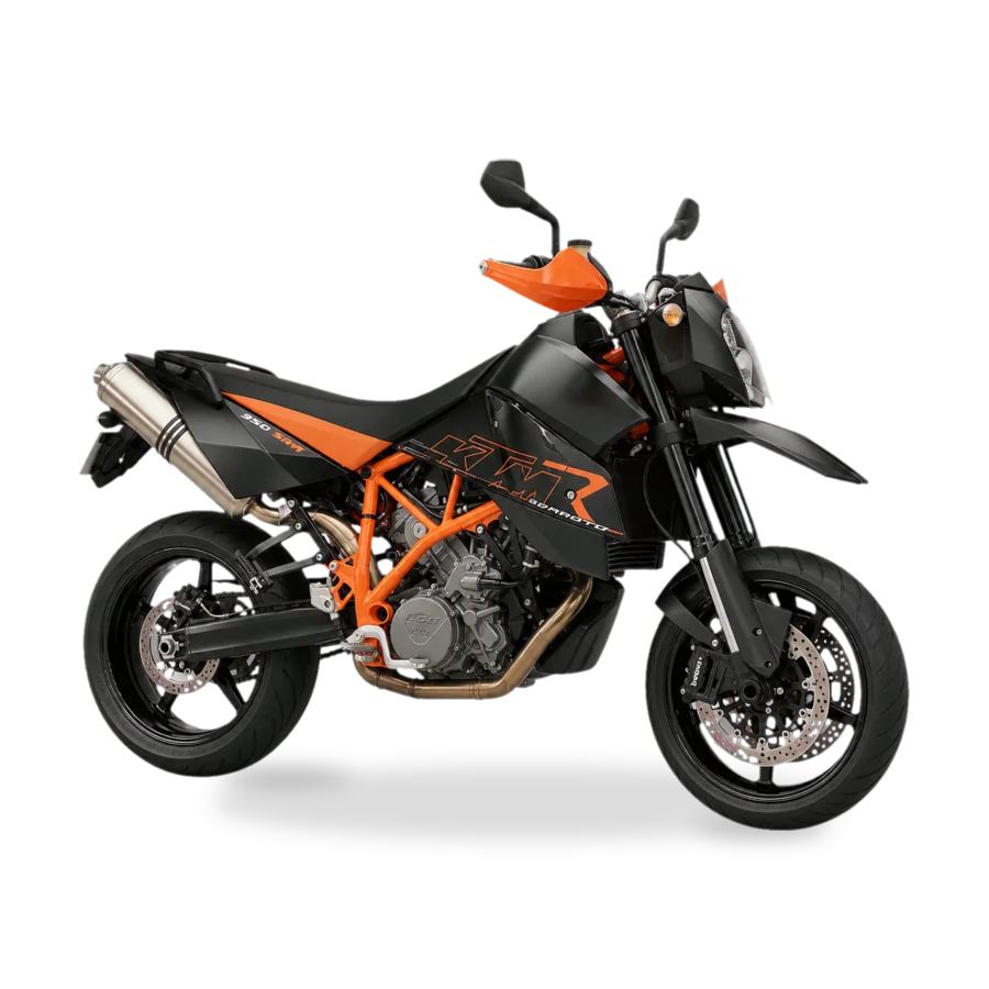 KTM 950 Supermoto R with LC8 V-twin