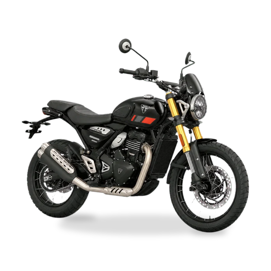 Triumph Scrambler 400 XC all-road motorcycle