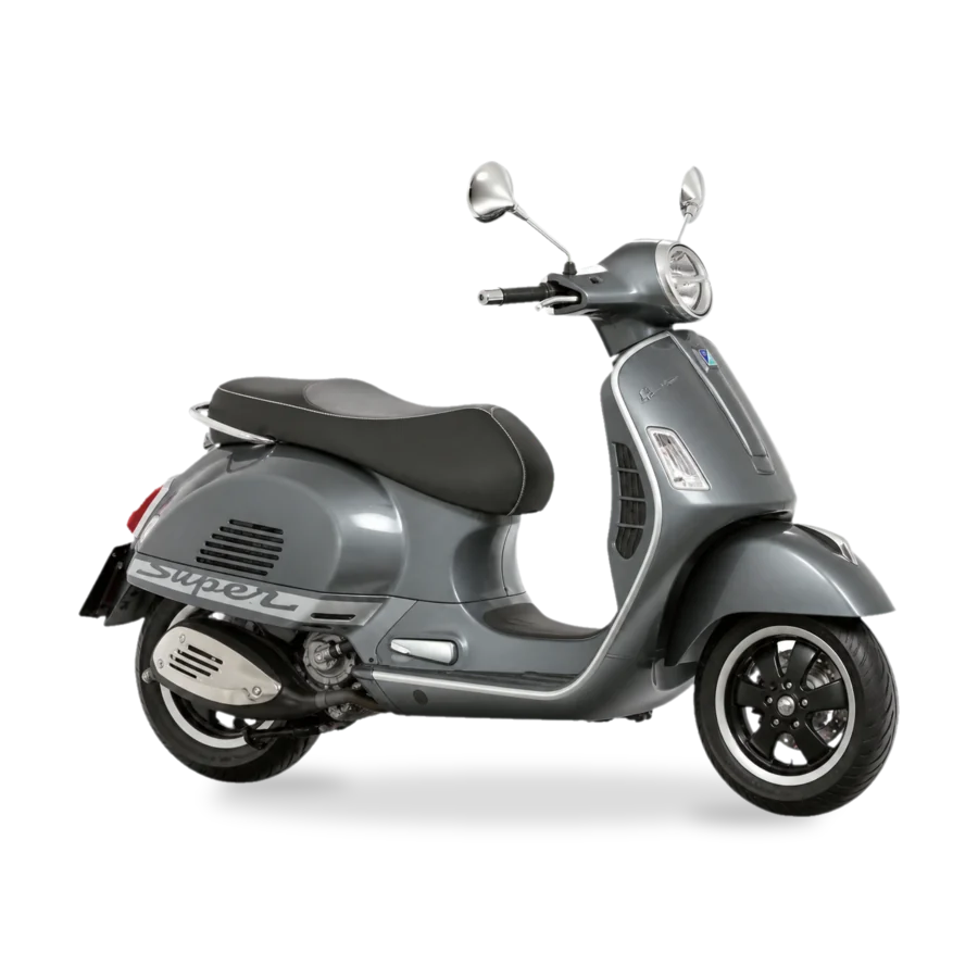 Piaggio GTS Touring 300 touring scooter side profile