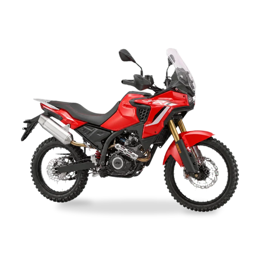 QJMotor SRT 125 DX motorcycle side view