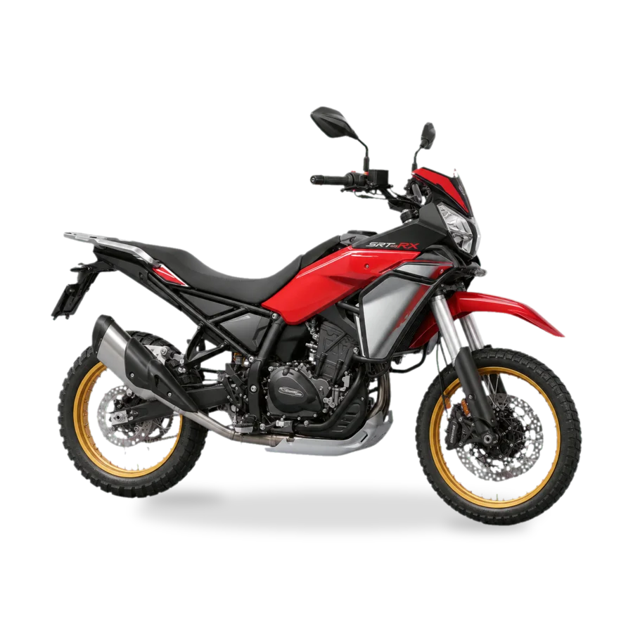QJ Motor SRT 450 RX adventure motorcycle