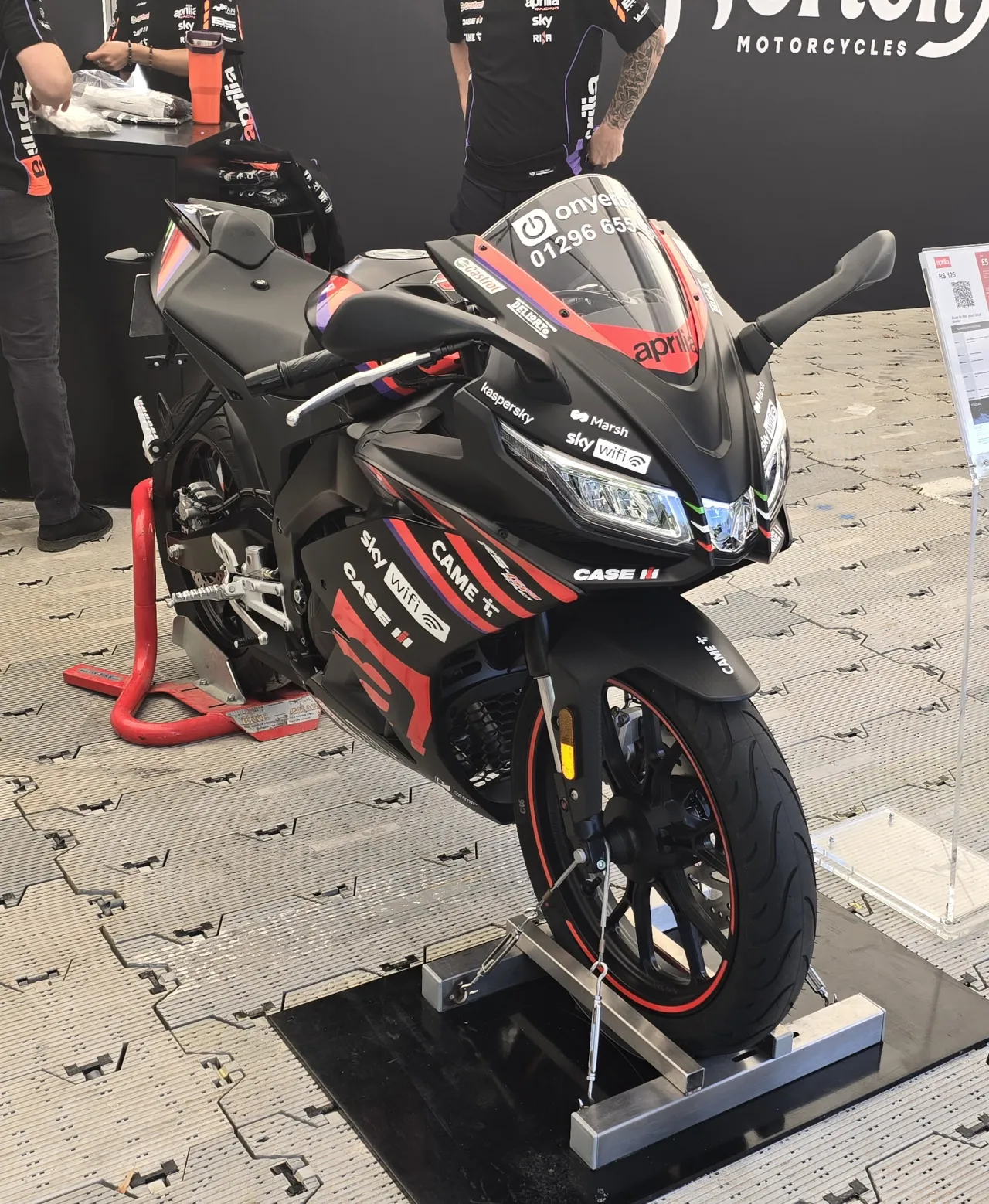 Aprilia RS 125 sport bike