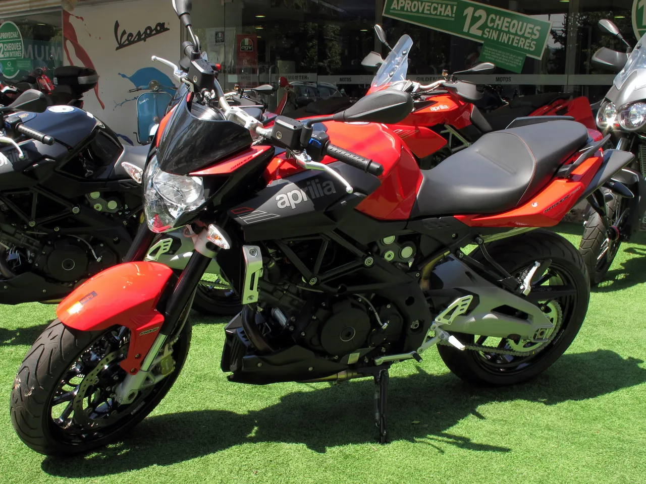 Aprilia Shiver 750 detail