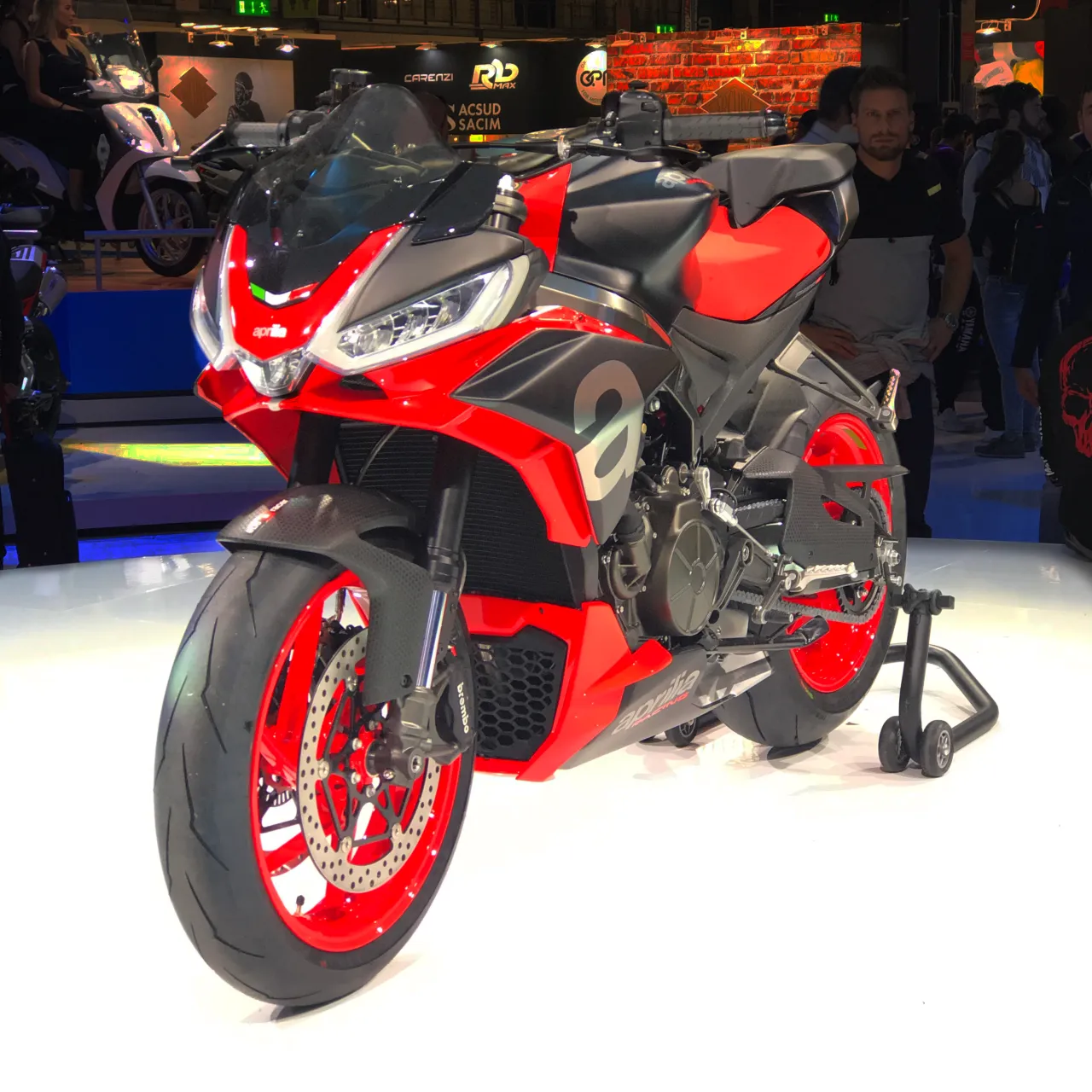 Aprilia Tuono 660 prototype 2019