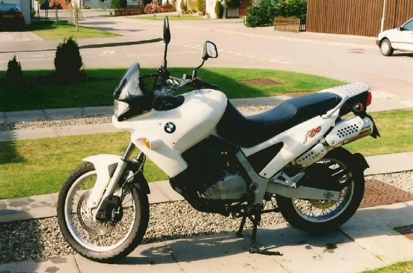 BMW F 650 Funduro motorcycle