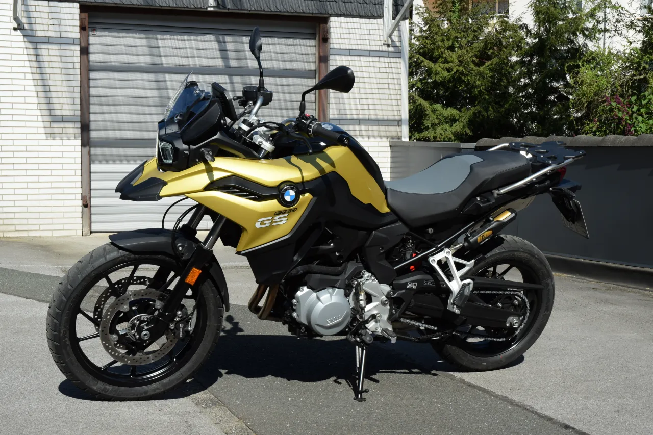 BMW F 750 GS Austin Yellow 2018-model