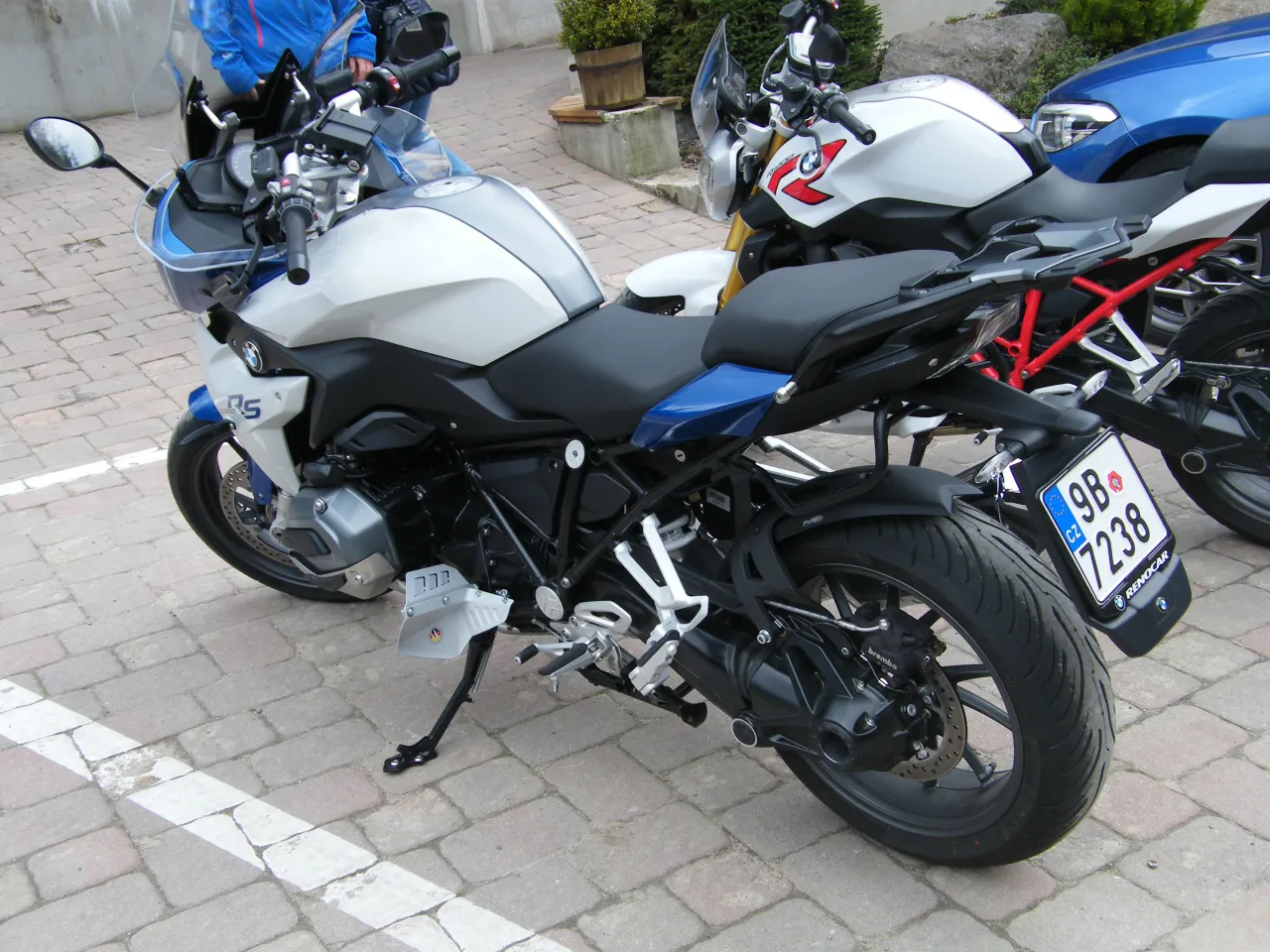 BMW R1200RS achterzijde