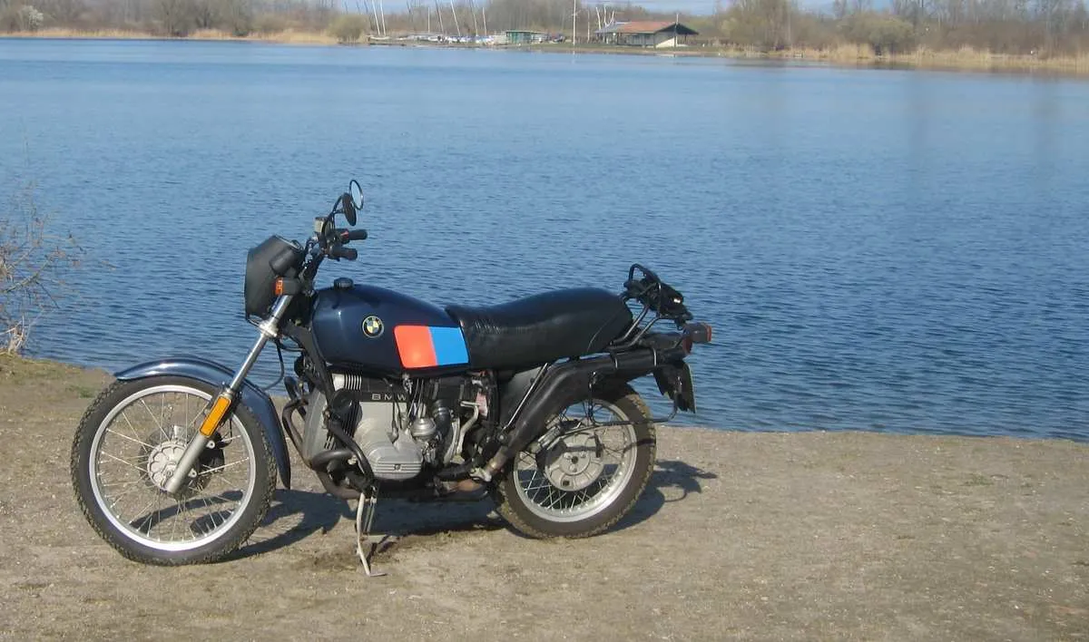 BMW R 80 GS zijaanzicht