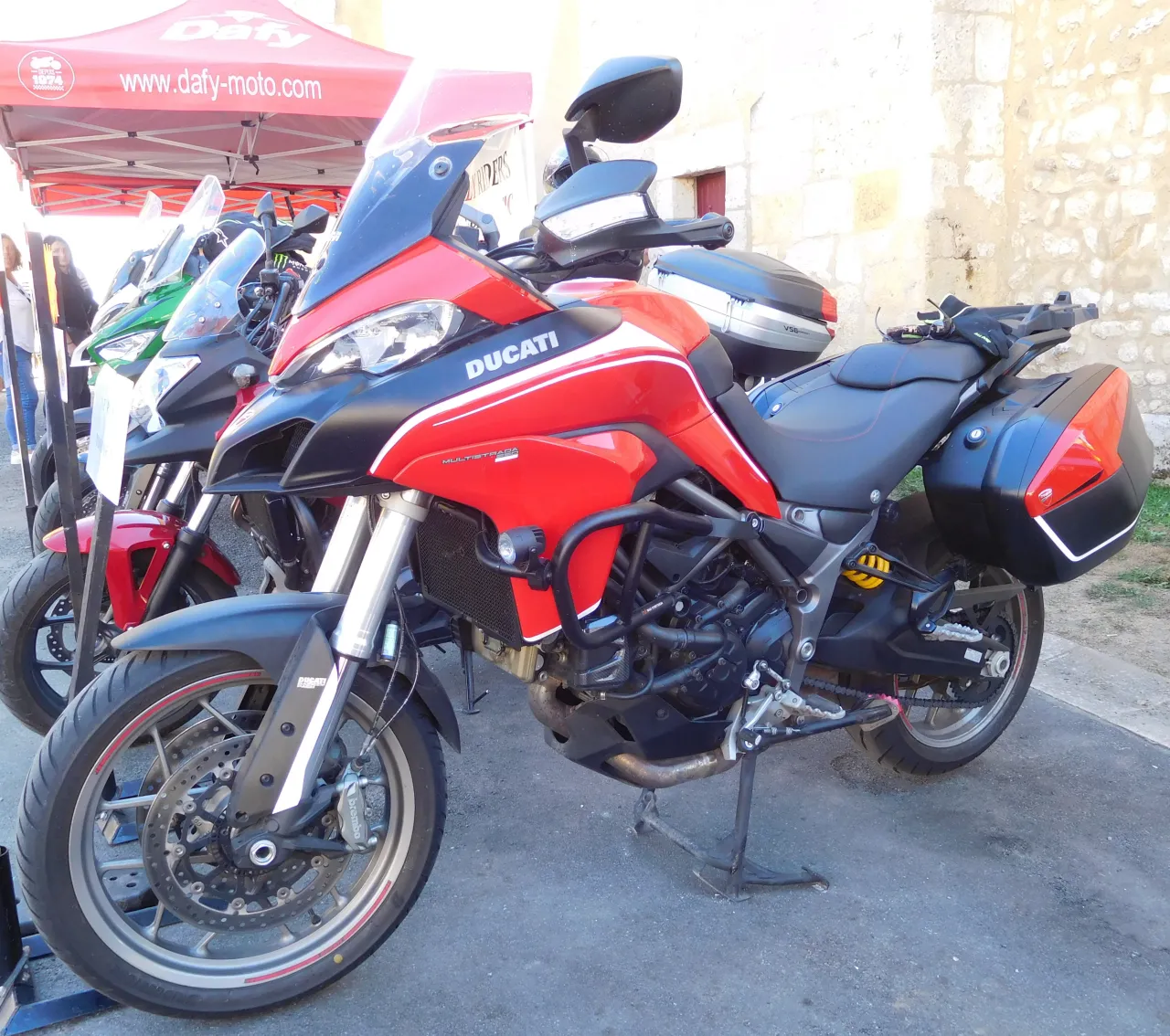Ducati Multistrada 950 adventure motorcycle