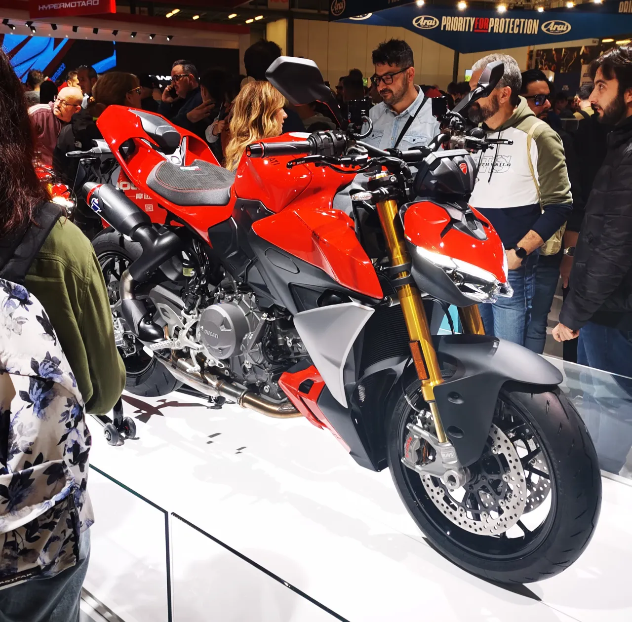 Ducati Streetfighter V2 op EICMA 2024