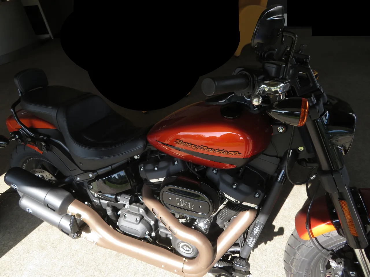 Harley-Davidson Fat Bob 114 zijaanzicht