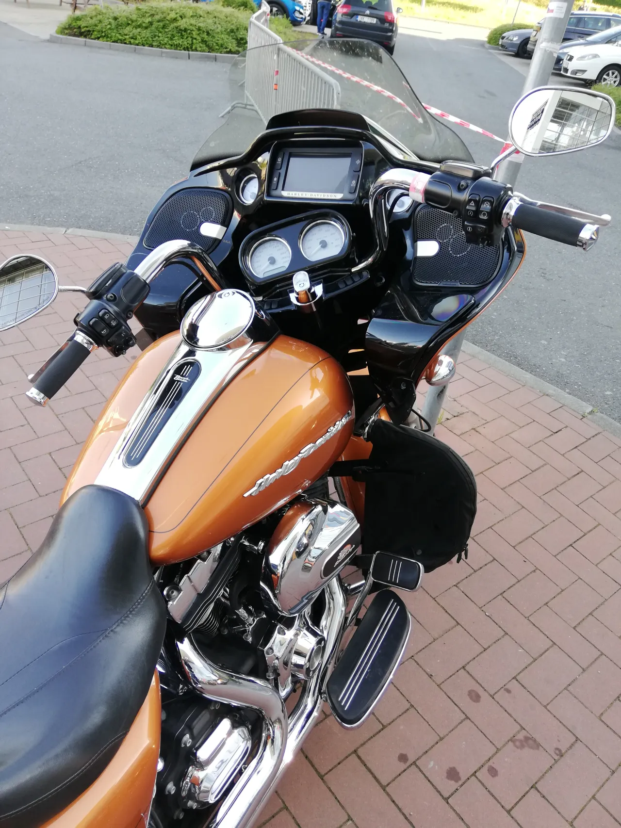Harley-Davidson Road Glide in Praag