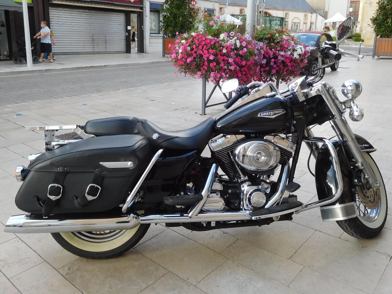Harley-Davidson Road King 3/4 aanzicht