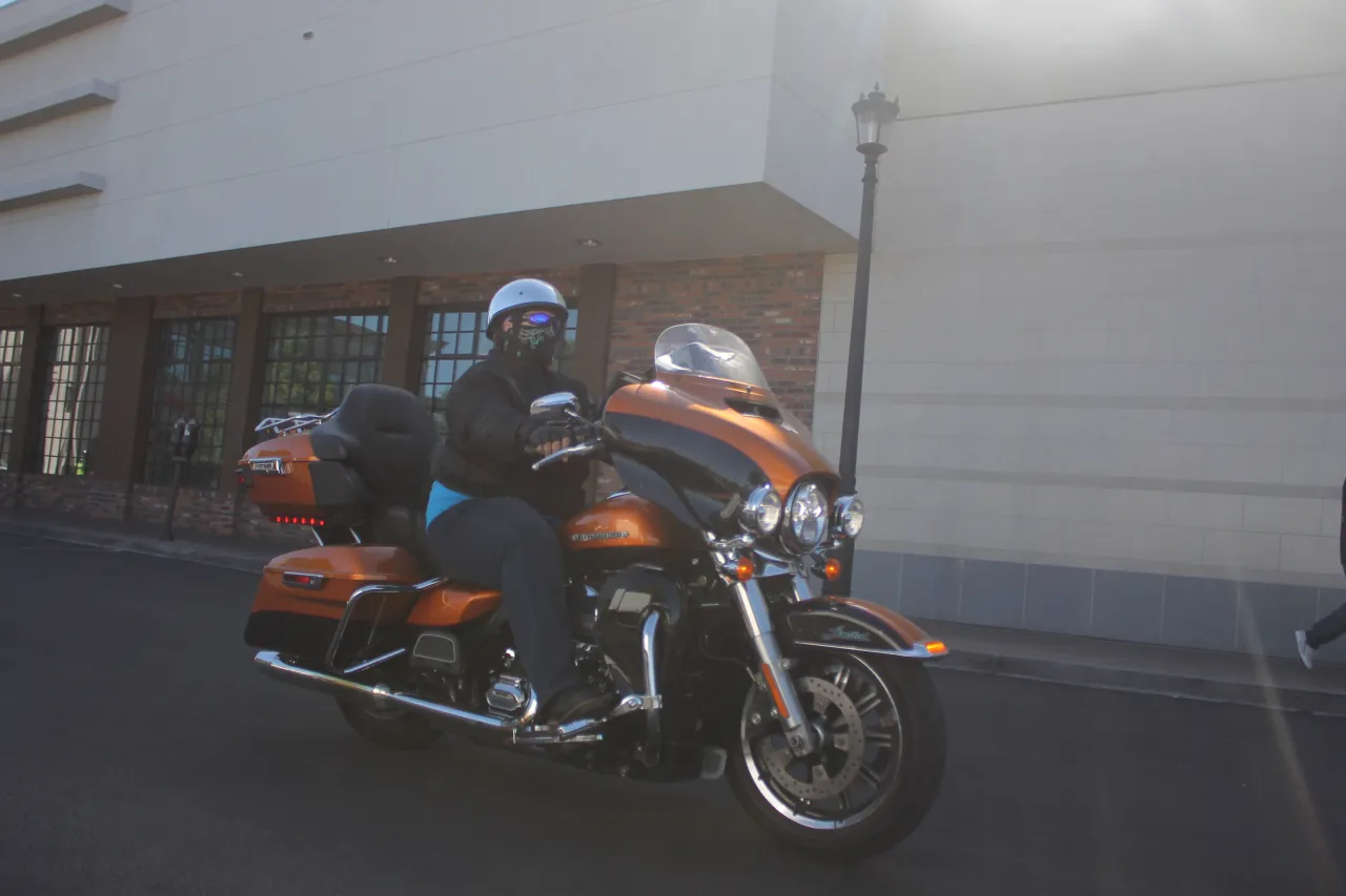 Harley-Davidson Ultra Limited ridden at Las Vegas charity event 2019