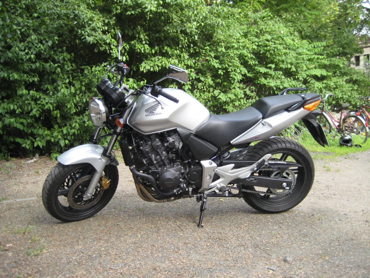 Honda CBF600 naked motorcycle