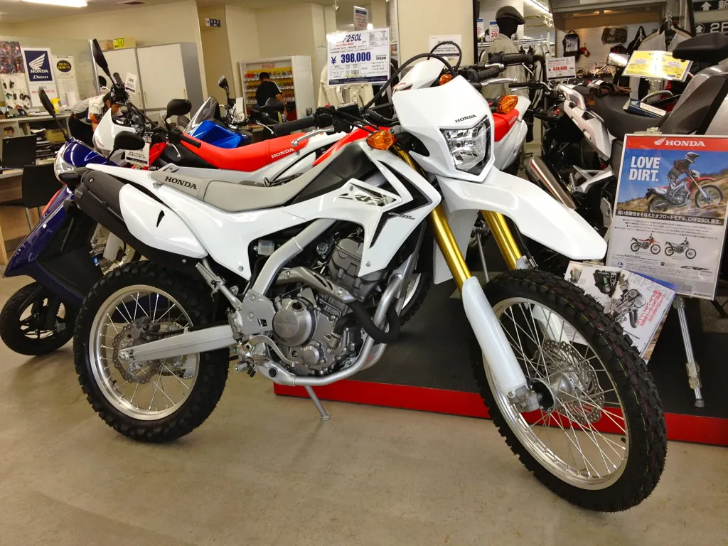 Honda CRF 250 L zijaanzicht