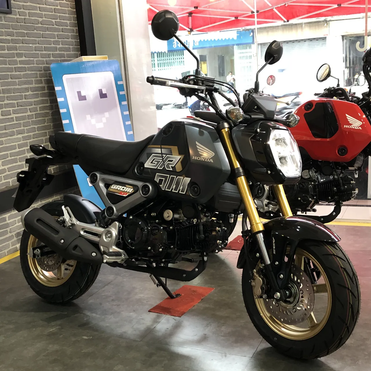 2022 Honda MSX 125 Grom SP ABS zijaanzicht