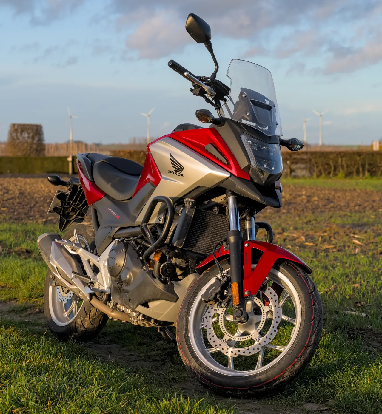 Honda NC750X 2018 driekwart aanzicht