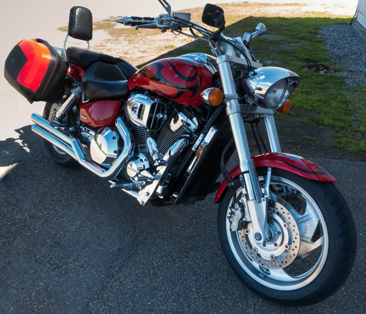 Honda VTX1800C 2007 volledig zijaanzicht