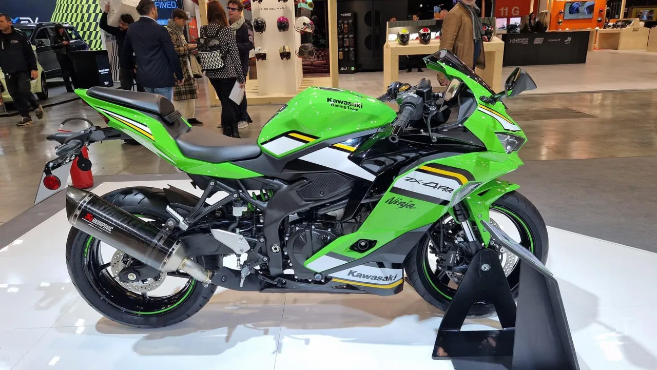 Kawasaki Ninja ZX-4RR Performance at EICMA 2024