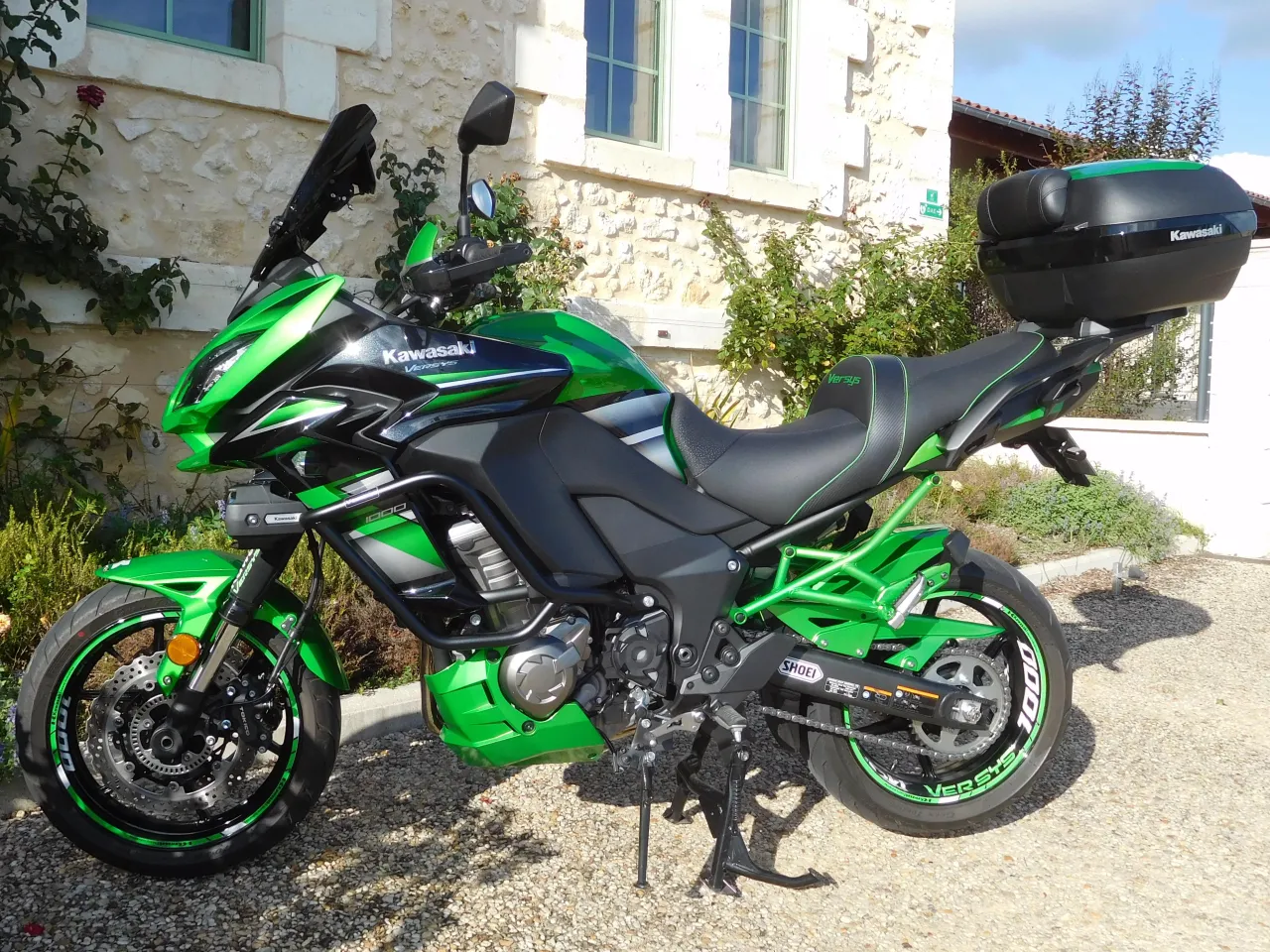 Kawasaki Versys 1000 zijaanzicht