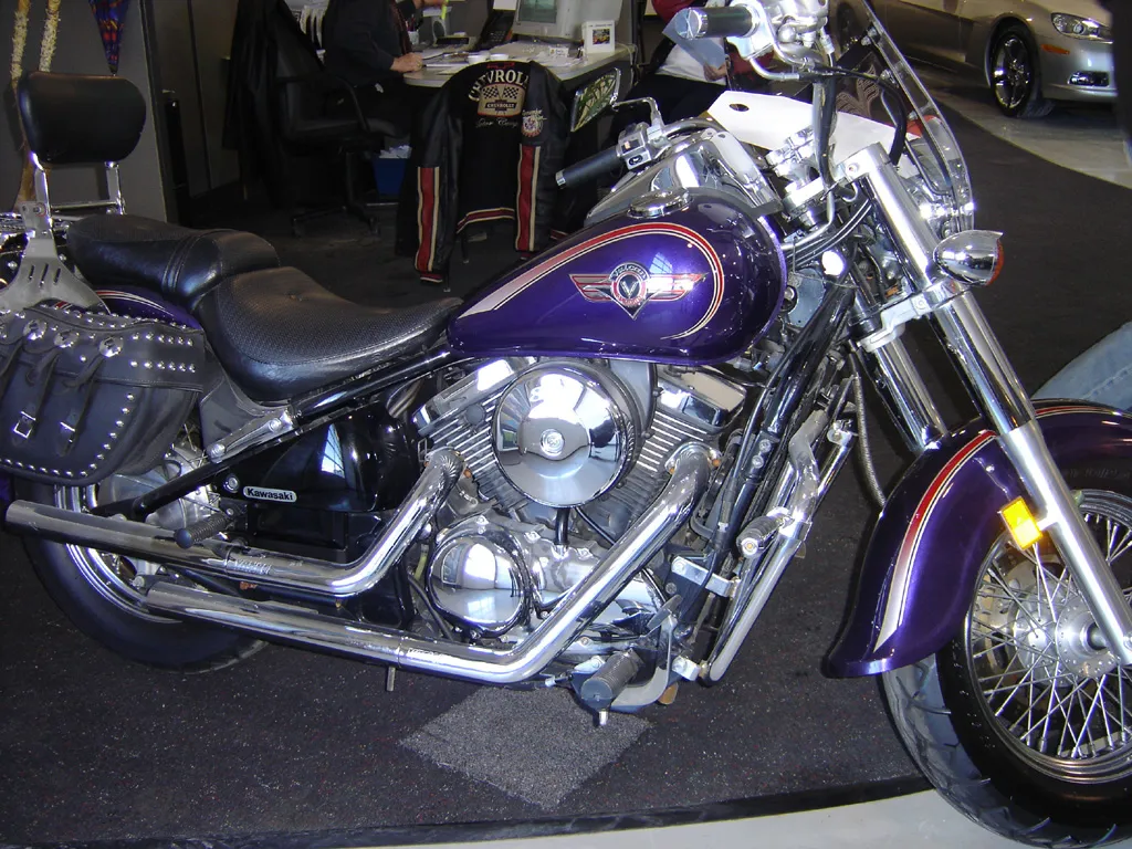 Kawasaki Vulcan 800 zijaanzicht