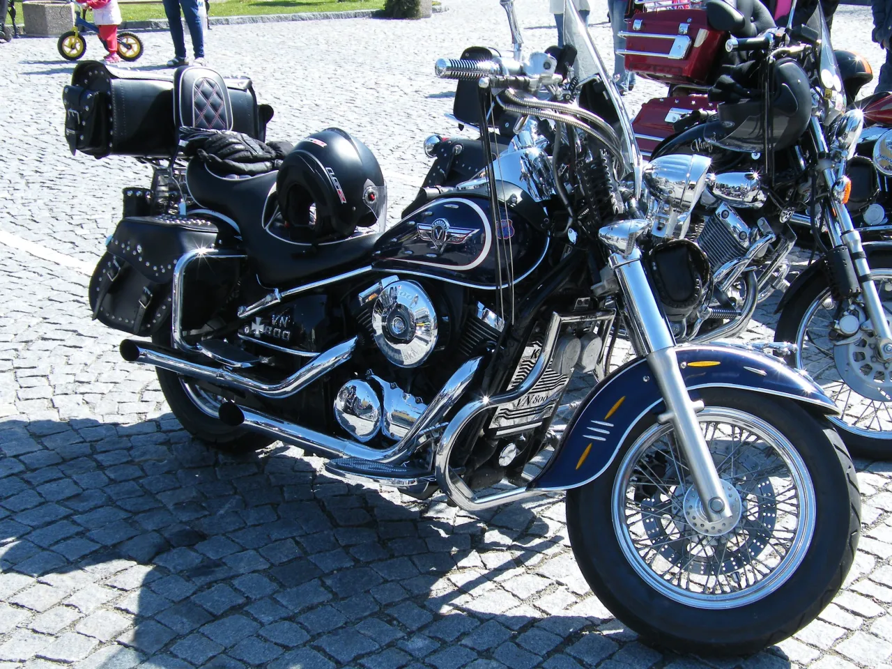 Kawasaki VN 800 zijaanzicht