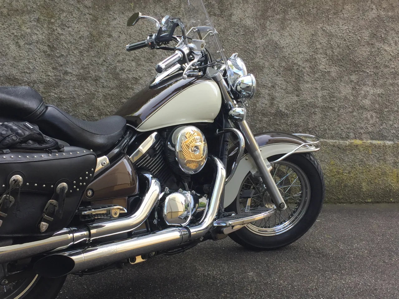 Kawasaki VN 800 Classic zijaanzicht