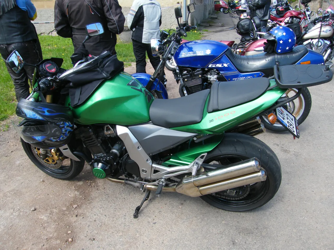 Kawasaki Z1000 detail