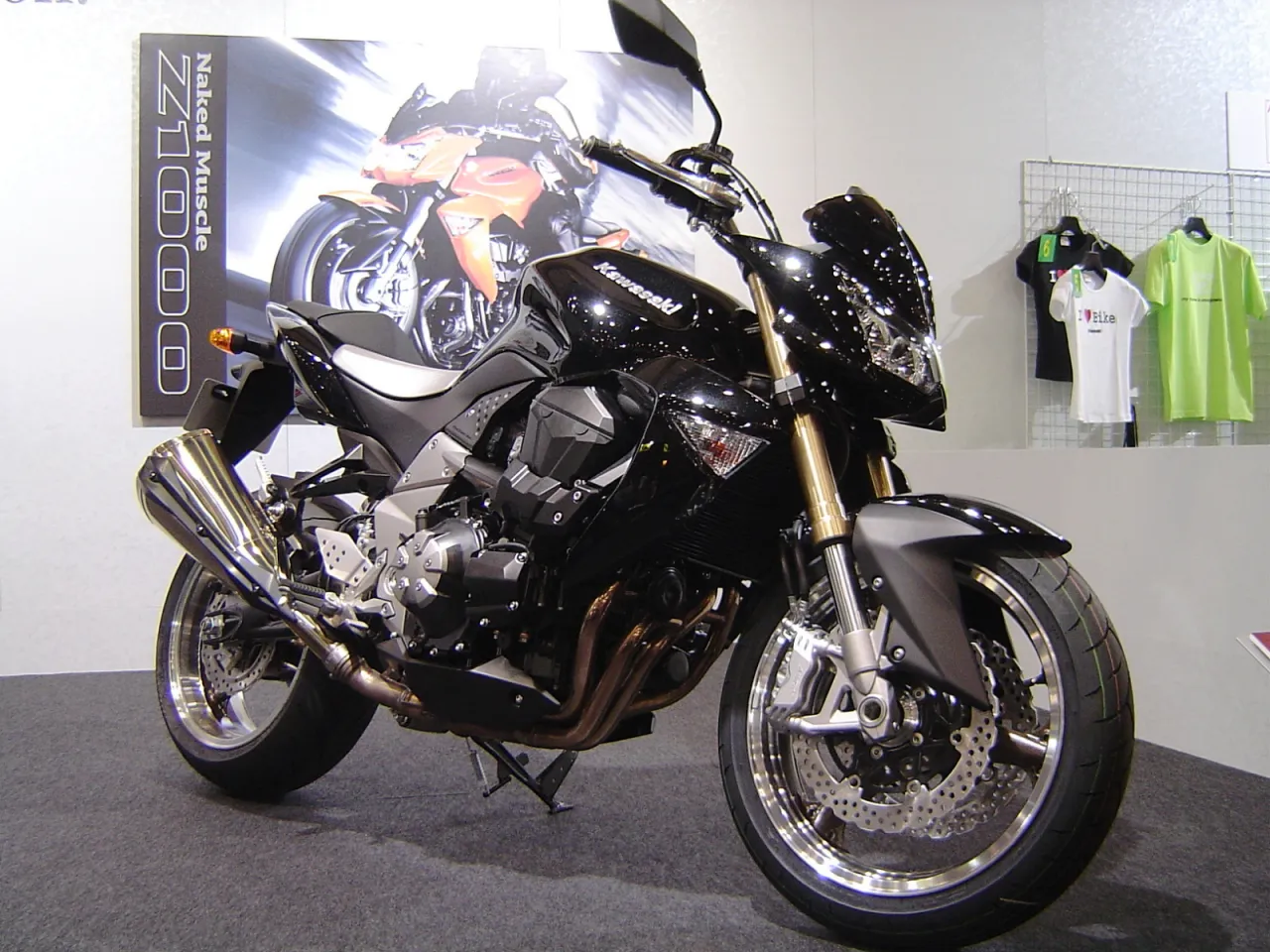 Kawasaki Z1000 2007 op de Tokyo Motor Show