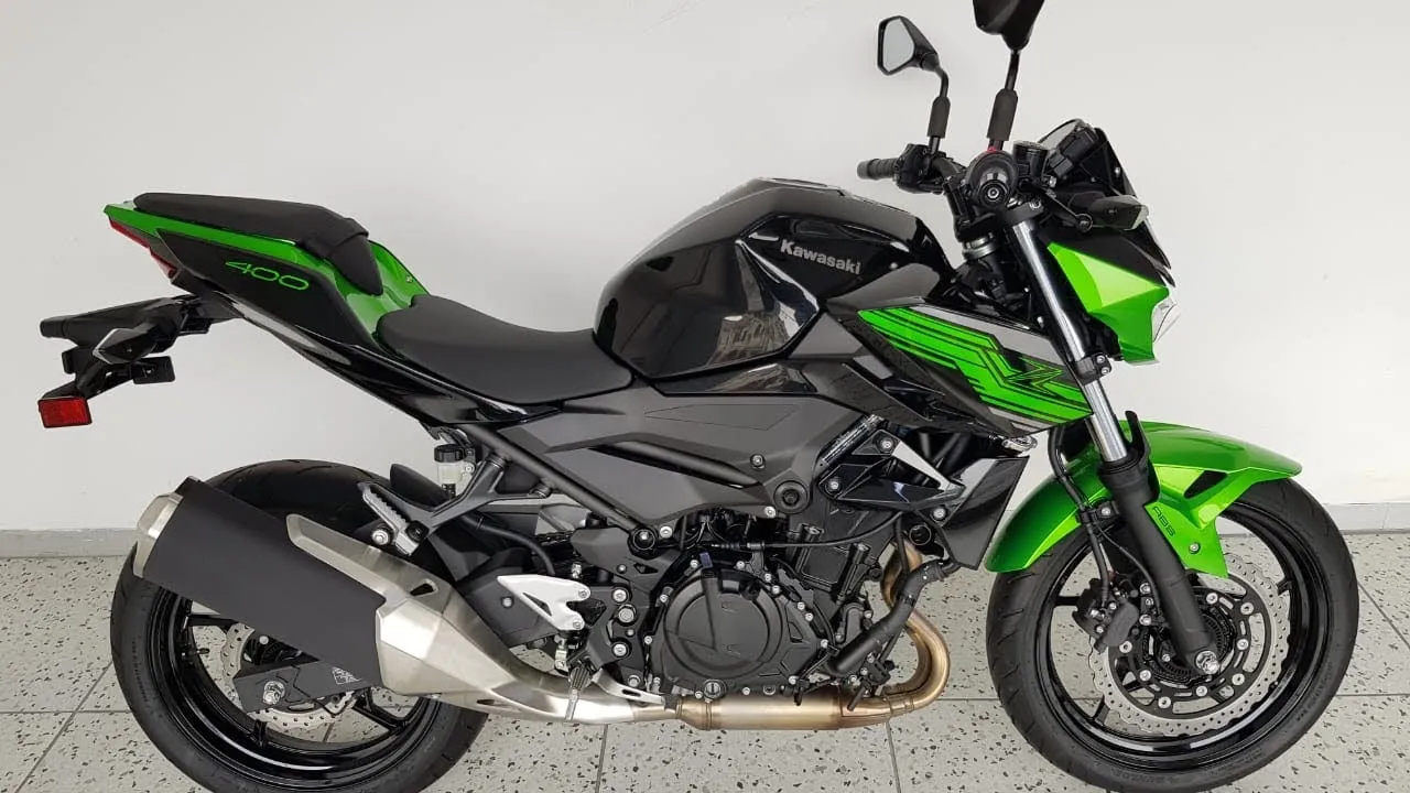 Kawasaki Z 400 2020 zijaanzicht