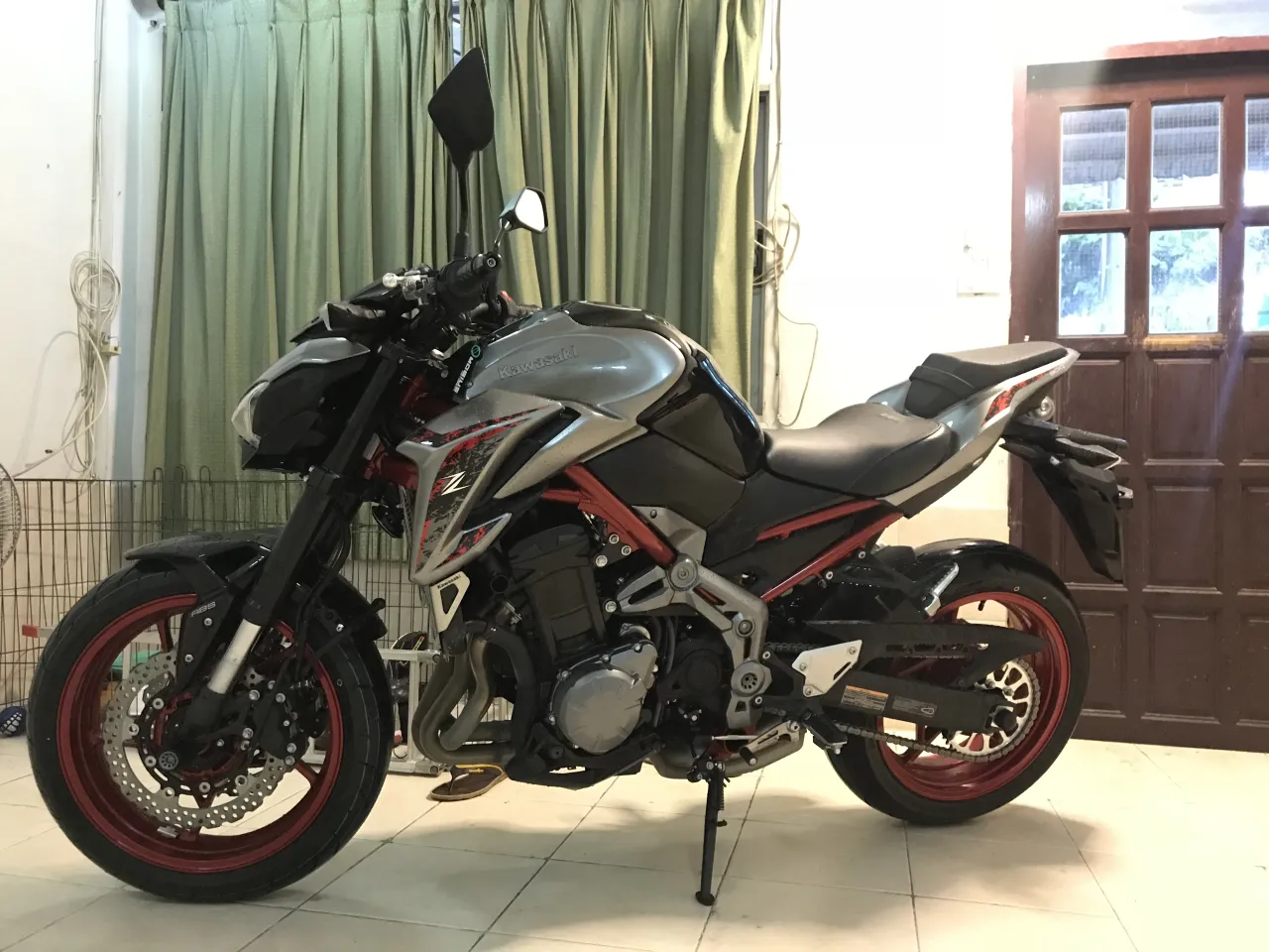 Kawasaki Z900 modeljaar 2019 kleurvariant