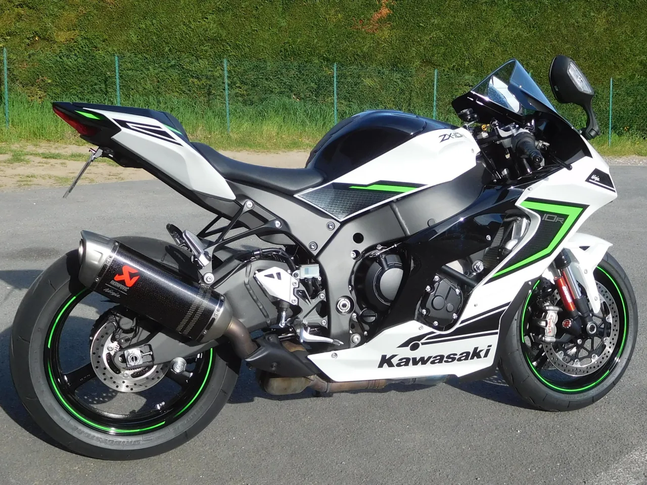 Kawasaki ZX-10R supersport detailfoto