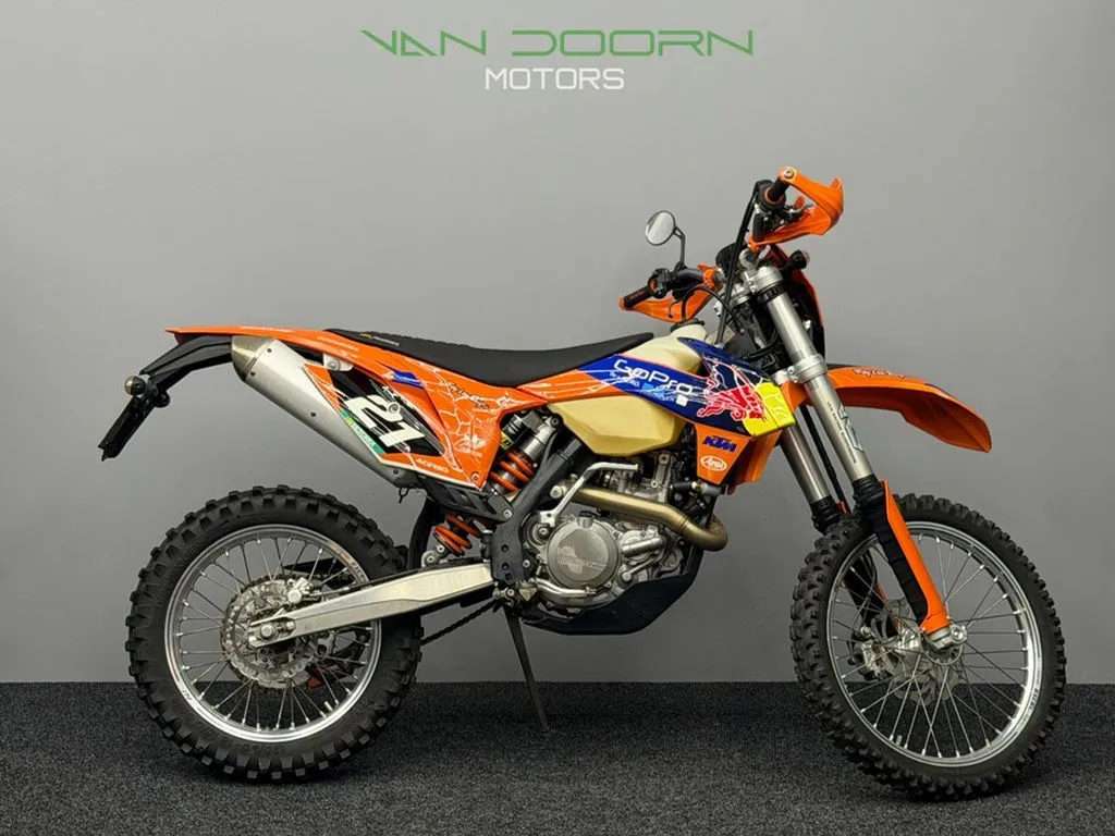 KTM 450 EXC enduro motorcycle off-road use