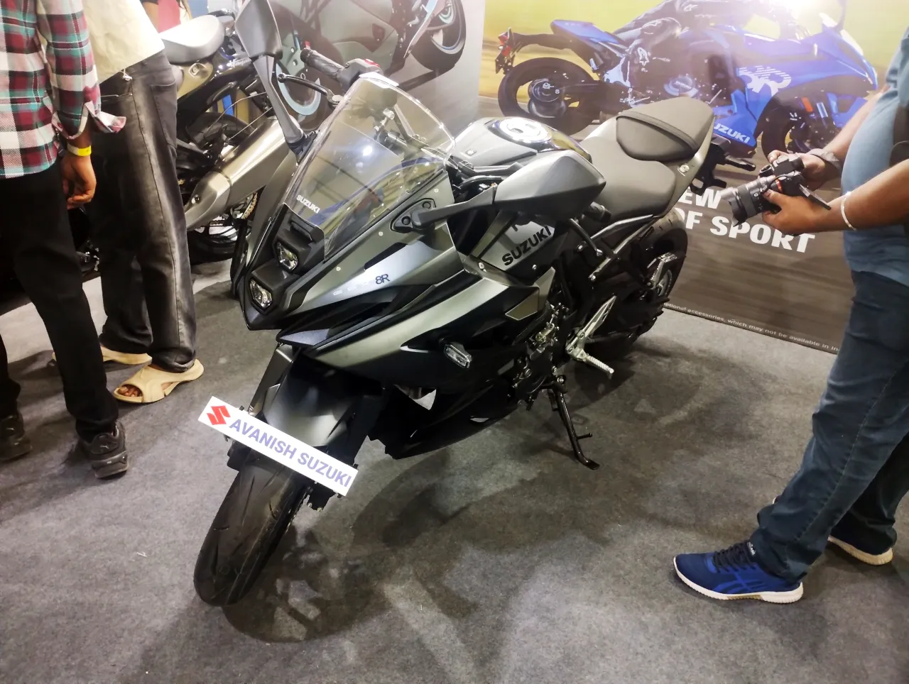 Suzuki GSX-8R op autoshow Bangalore 2025
