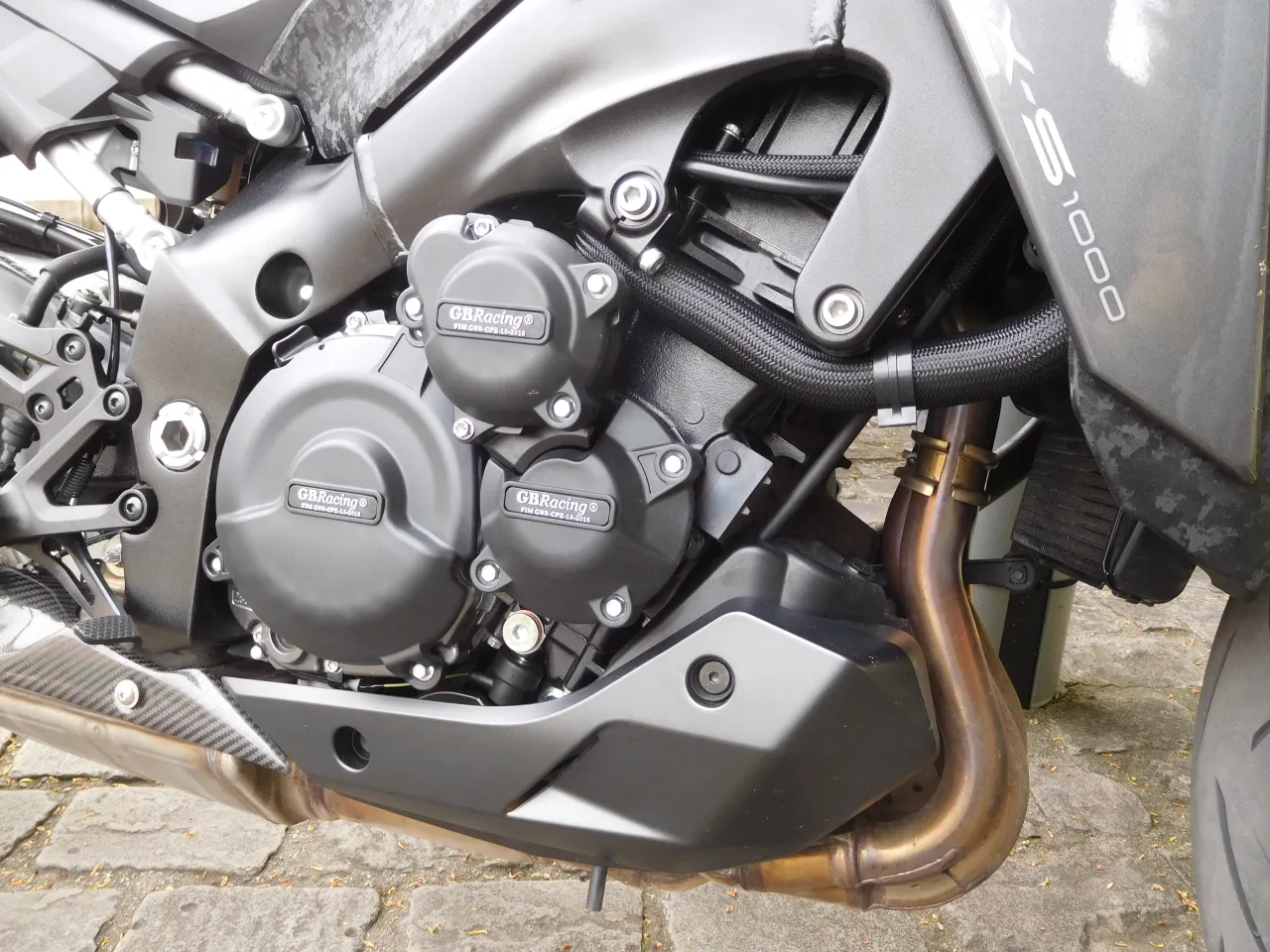 Suzuki GSX-S 1000 voorzijde detail