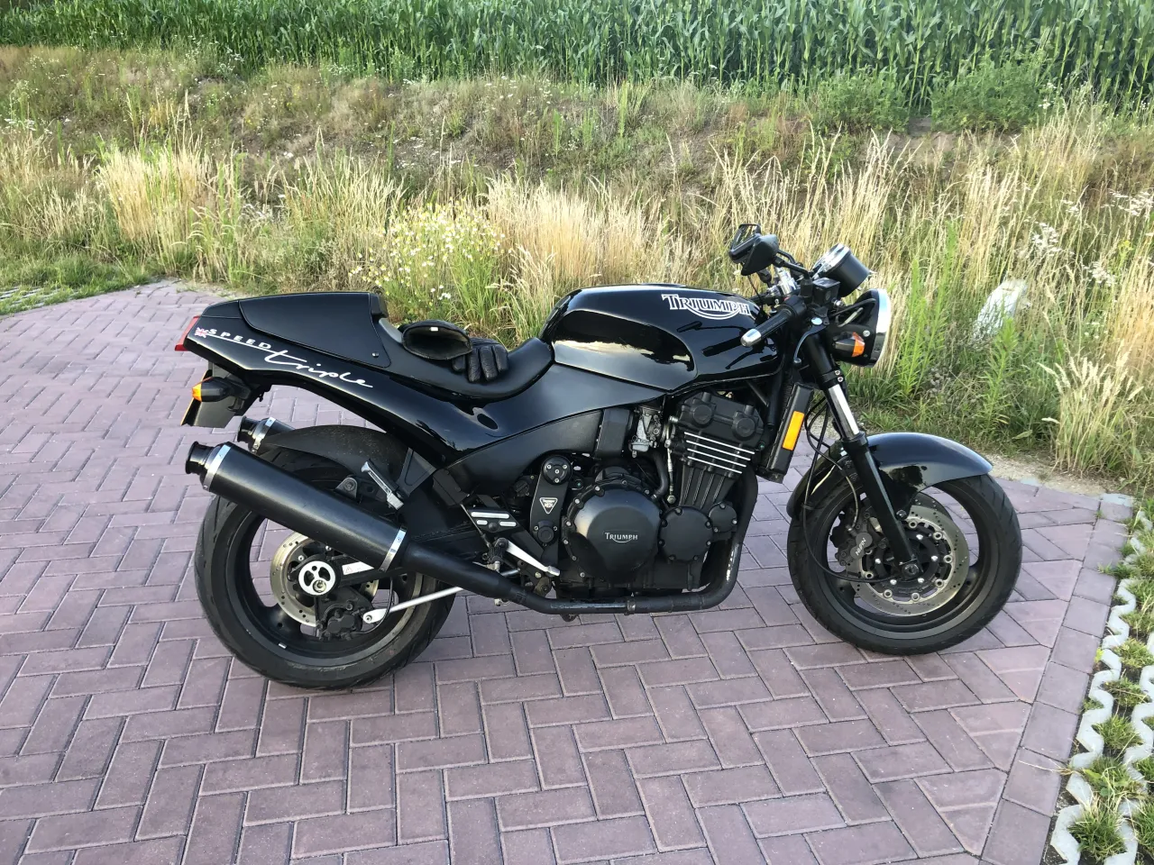 Triumph Speed Triple T300b 1994 eerste generatie rechterzijde