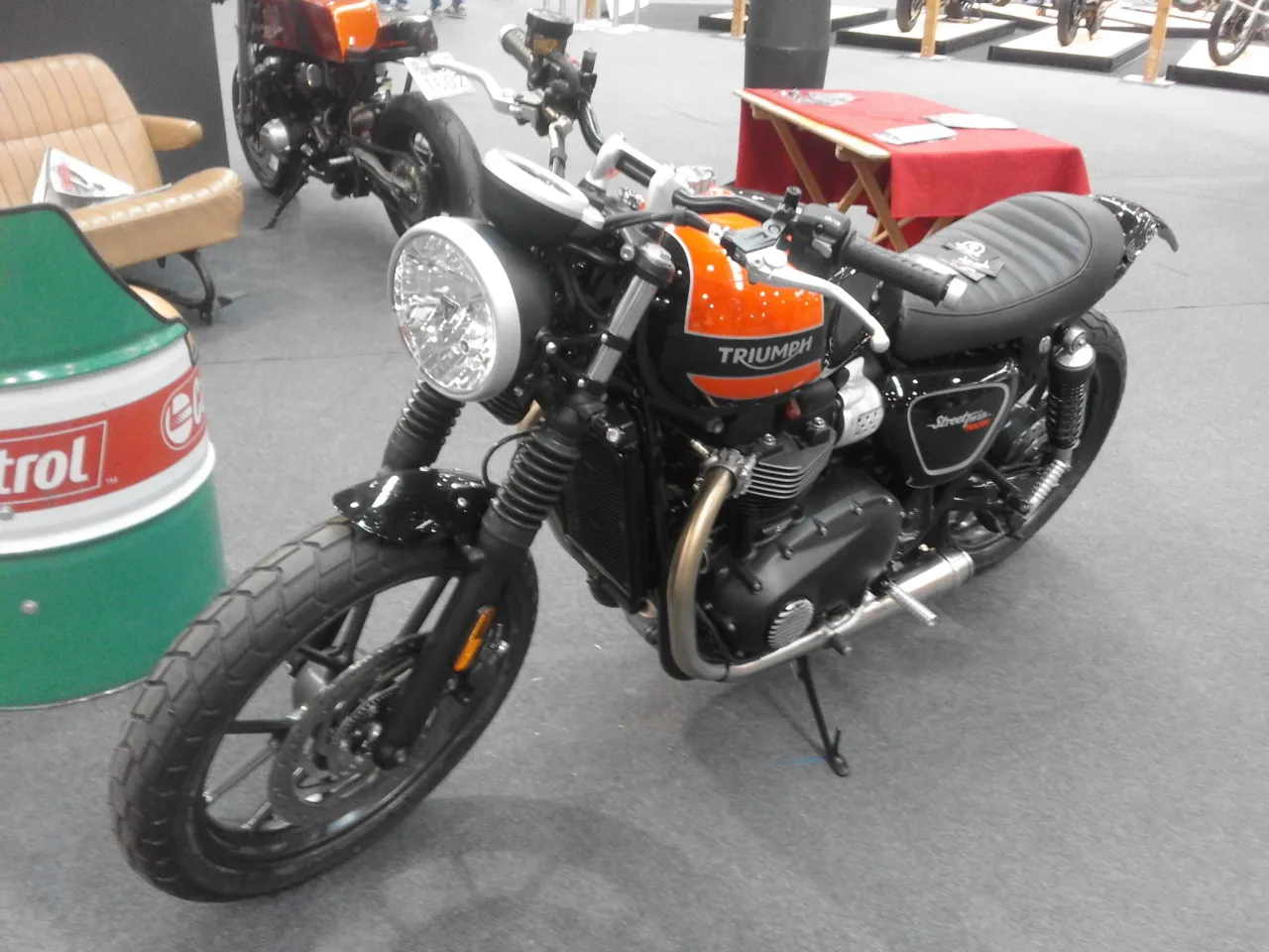 Triumph Street Twin op Motodays 2017