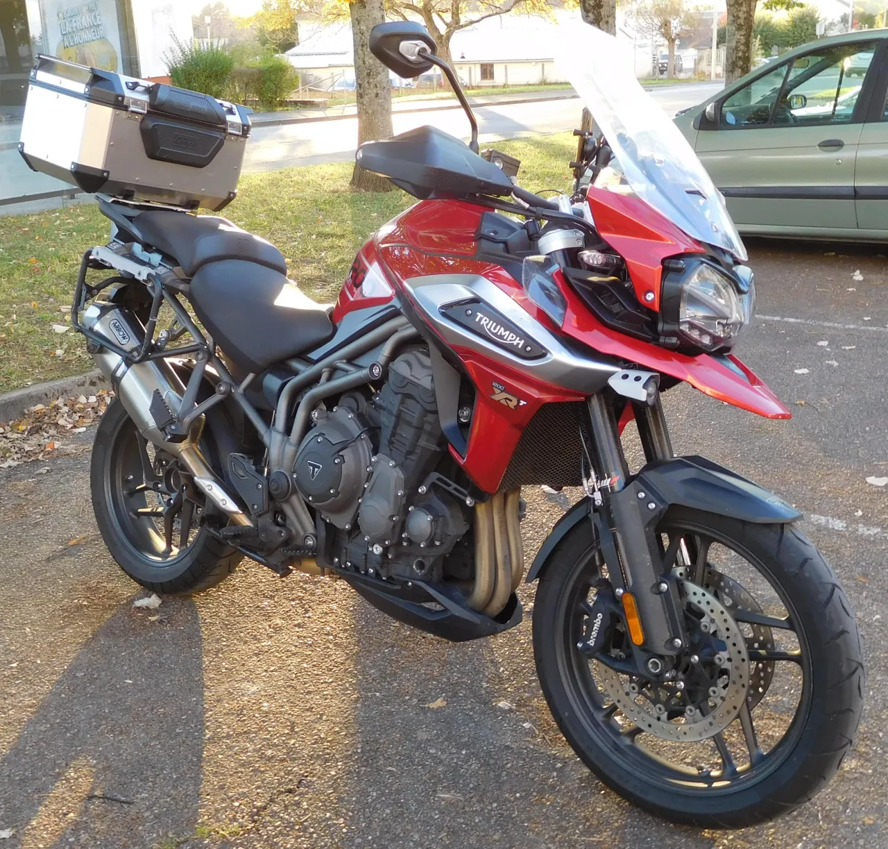 2018 Triumph Tiger 1200 XRt rechterzijde