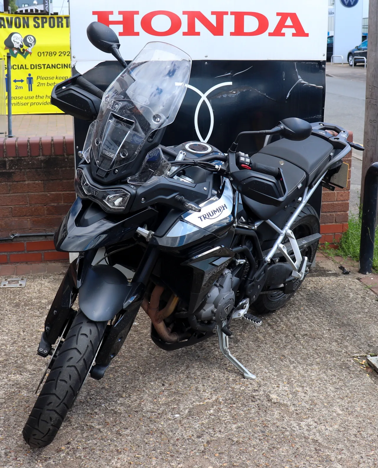 Triumph Tiger 900 GT adventure tourer right side view